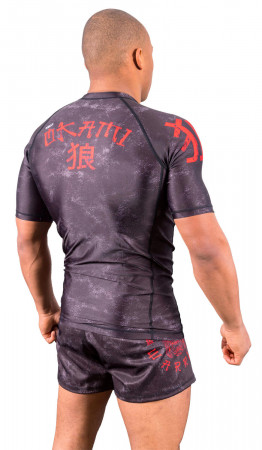 OKAMI Rashguard Warrior Black